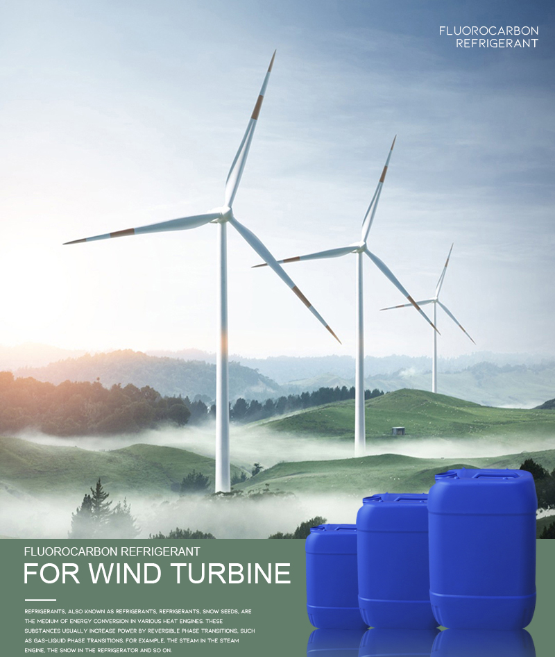 Refrigerant for Wind Turbines Generator