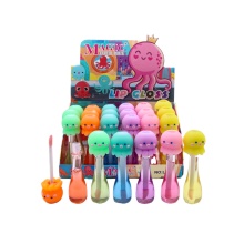 Customized Kitty Ring Shaped Vegan Fruit Flavor Waterproof Lip Balm for Kids