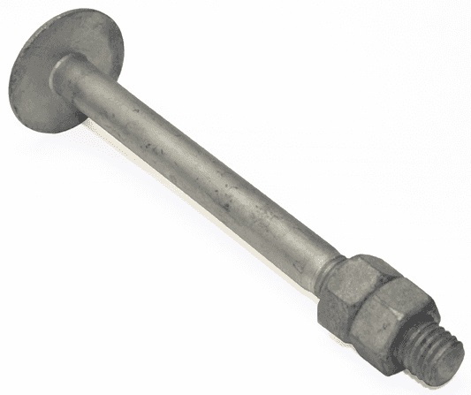 Tower Pole Step csavar két hatlapú anyával