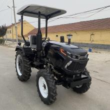 Tracteur agricole de 60 ch 4 roues motrices avec chargeur frontal