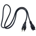 US 1.2m ac cable IEC-60320 C5 to NEMA5-15P