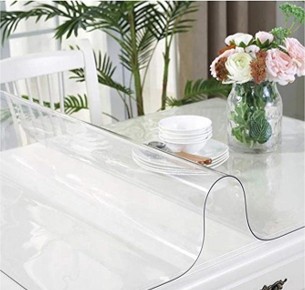 Protector de mantel despejado de servicio pesado Heavy Duty Clear Tablecloth Protector