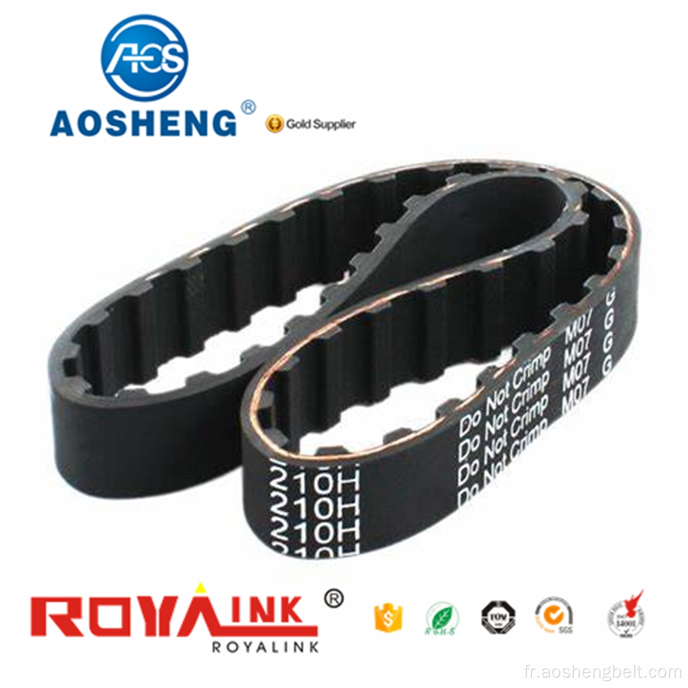 Ceinture de convoyeur en caoutchouc industriel S2M S3M 3M 8M