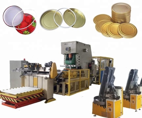 Lug Cap Lid Making Machines สำหรับขวดแก้ว