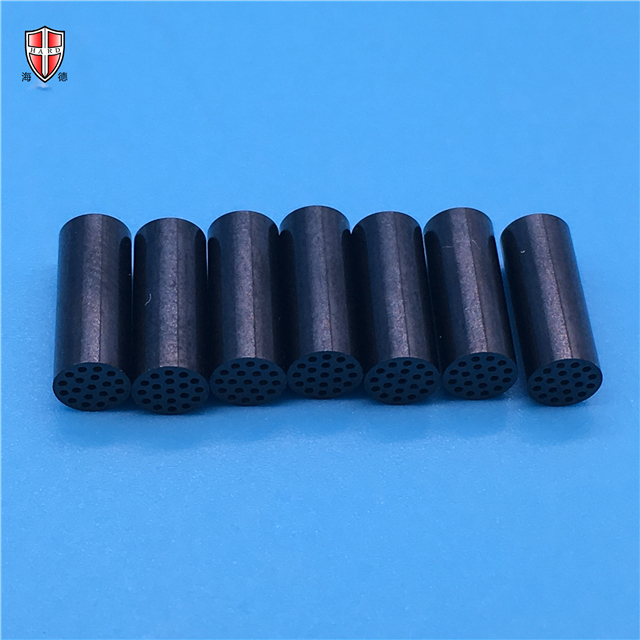 black zirconia porous ceramic tube filter