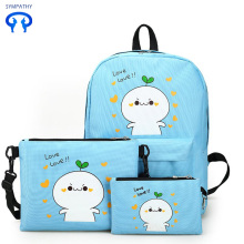 Korean version of leisure travel backpack cartoon