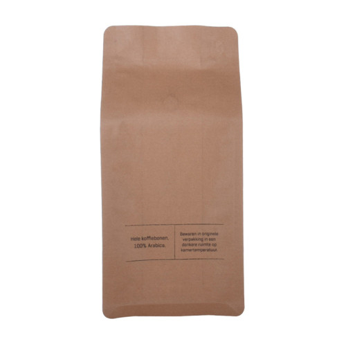 Bolsas de bolsa de empaquetado de café bio compostable con cremallera