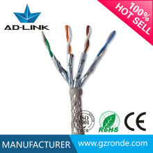 High transmission rate 22AWG bare copper network cable cat7 picture