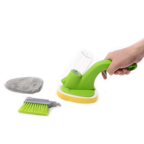 Brosse de fenêtre de pulvérisation 3in1 avec des coussinets remplaçables