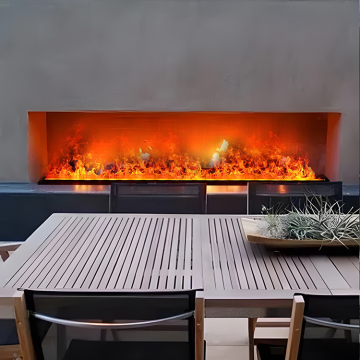 3D Waterproof Wall Mounted  Mist Fire Vapor Steam  Wall Electric Fireplace For 700mm 1000mm  50 60 inch