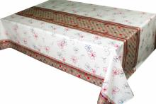 electra metallic tablecloth with Silver/Gold