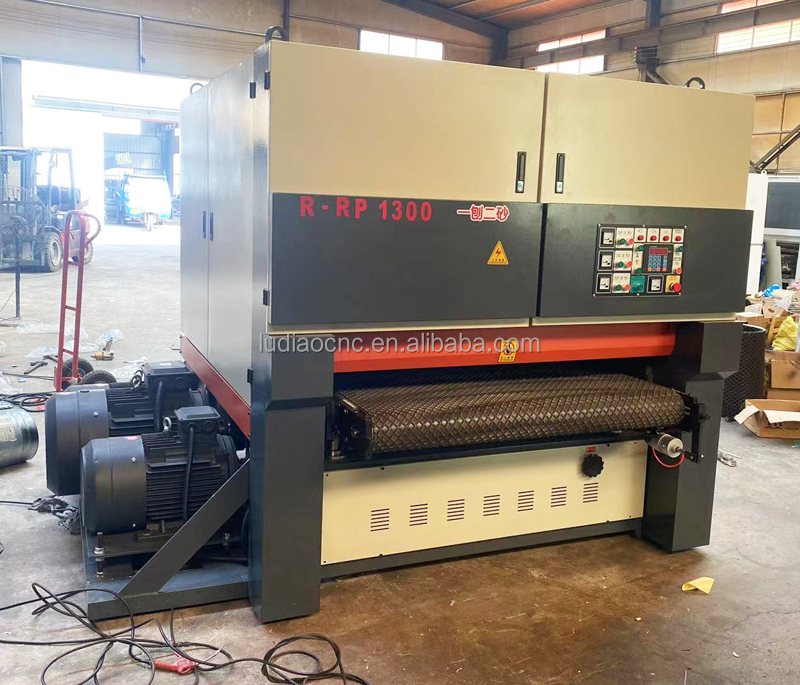 Woodworking Wood planer sander machine for solid wood furniture table Woodworking wide belt sander planning planer price