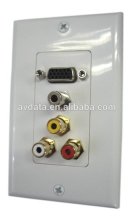 Decora Audio VGA RCA Wall Plate