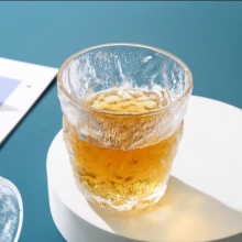 Domestic transparent glass cup for tea drinking
