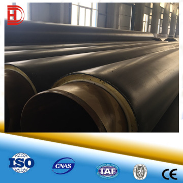 EN253 pre insualted polyurethane lined steel pipe