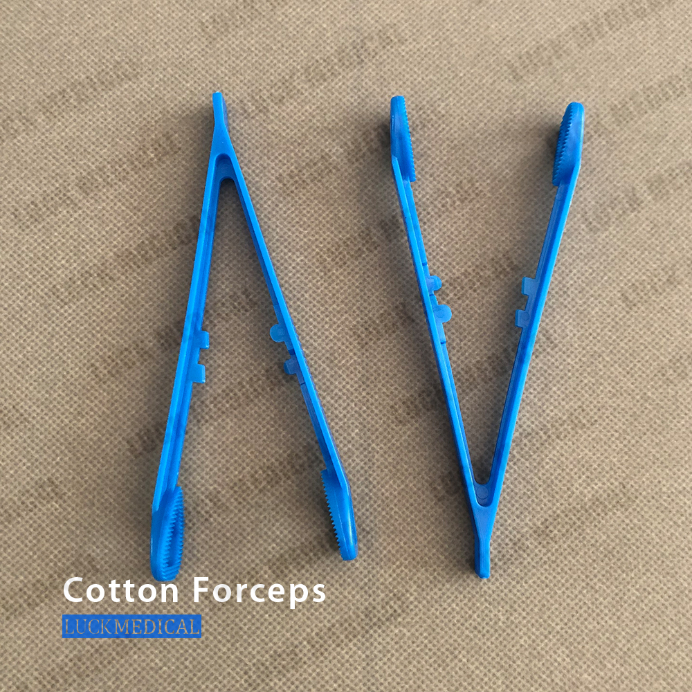 Disposable Cotton Forceps Cotton Tweezers