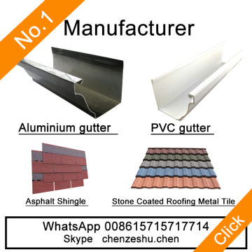 e PVC gutter manufacturer PVC rain gutter water gutter aluminium gutter