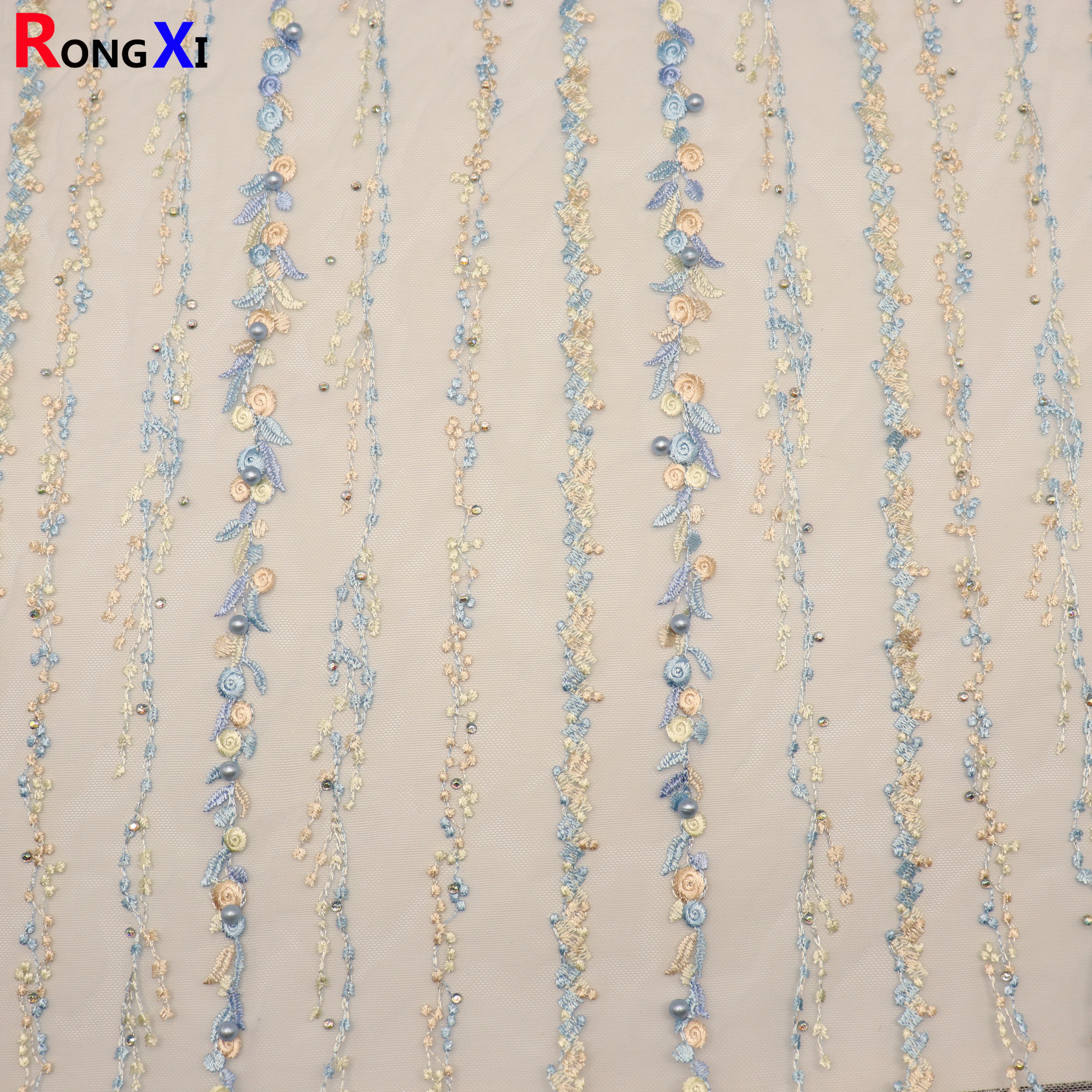 RXF1661 Brand New Embroidery Fabrics With High Quality