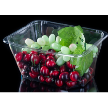 Recipiente de plástico para alimentos de frutas seguras para Wegmans