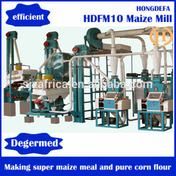 Maize grits processing machine, maize flour and grit making machine