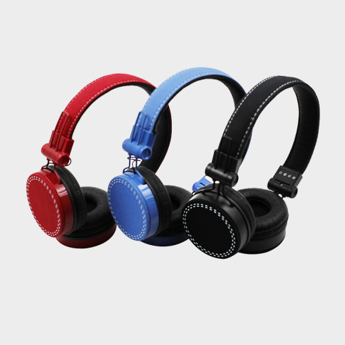 HIFI Headphone sur l&#39;oreille oreillette de haute qualité Musique câblée Earpads confortables