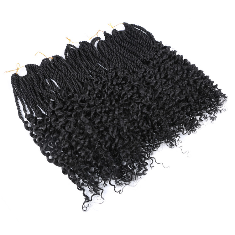 Curly Ends Senegalese Twists Braids Crochet Twists Braids Wavy Senegalese Braids Small 18inch 22 Strands/pack 100g