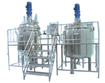 PL Mixer Shampoo Making Mixing Tank Machine
