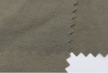 Half Dull Nylon 0.15cm Ripstop Weft Stretch