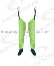 olive breathable hip fishing wader