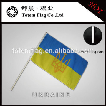 Ukraine Polyester Hand Flag