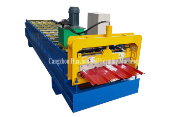 CNC IBR roof panel profile metal roll forming equipment