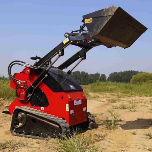 Mini crawler skid steer loader