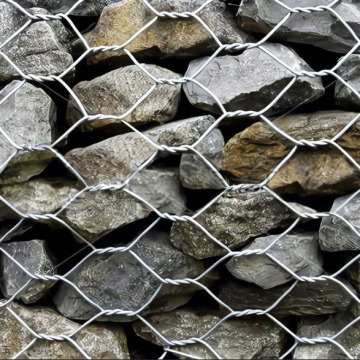 Hexagonal Wire Mesh Gabion Box 4x1x1m