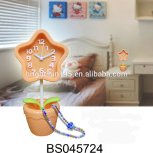 Colorful star cartoon children digital clock for living room