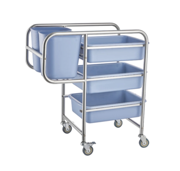 Practical Multi-purpose Three-tier Trolley