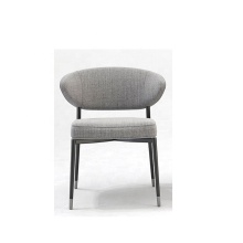 Customizable Luxury Dining Chairs: High-Quality Metal Legs & PU Leather