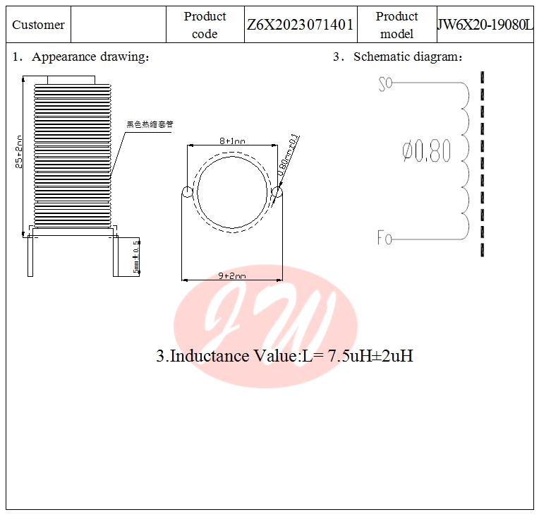线圈电感 coil inductance