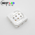 5050 SMD LED 6 رقائق متعددة الطول الموجي SMD