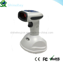 Laser Barcode Scanner Wireless (SK WX2800White)