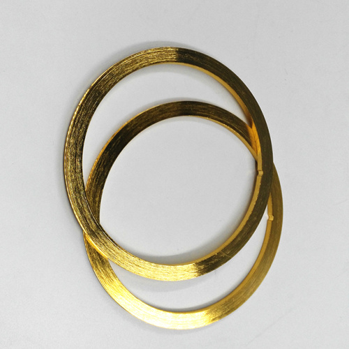 Gold-plated brass machining parts