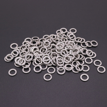 Fishing Solid Ring High Carbon Stainless Steel Swivel Rings 6mm to 11.5mm