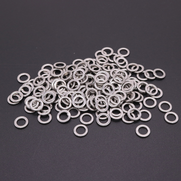 Fishing Solid Ring High Carbon Stainless Steel Swivel Rings 6mm to 11.5mm