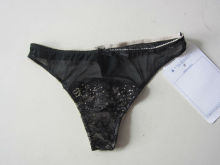latest Sexy black g-string panties girl's underwear Trade assurance supplier
