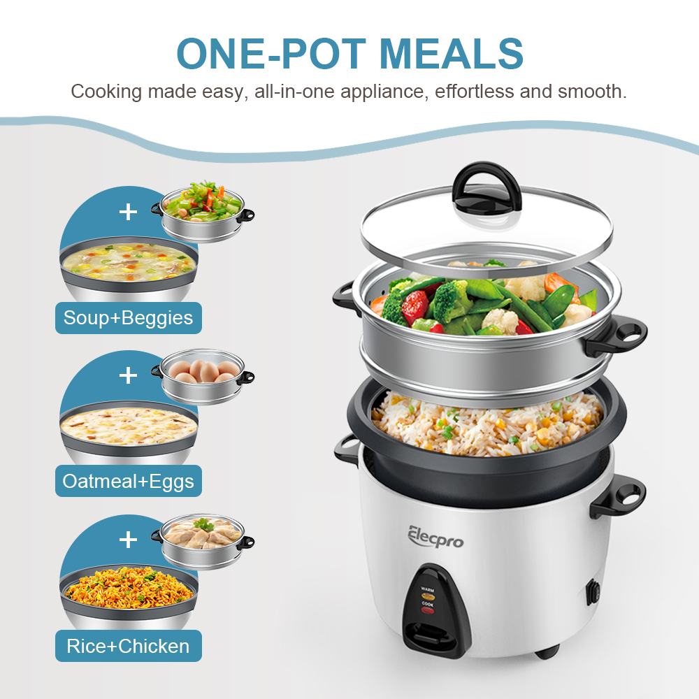 10-Cup Aluminum Electric Steamer(3) 10-Cup Aluminum Electric Steamer(3)