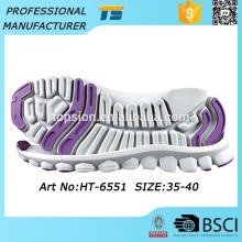 China Shoe Sole Supplier Woman Running Eva Rubber Sports Shoes Sole Shoe, Sole Struck