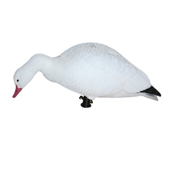 Snow White Goose and Painted Mallard Decoys for Hunting Decorations