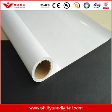 120gsm PVC Adhesive Clear Vinyl / Self Adhesive Vinyl