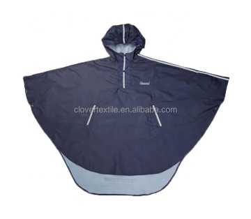 Waterproof Men's PVC Poncho Central Rain Coat for Biking