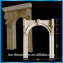 Traditional design cast stone gate