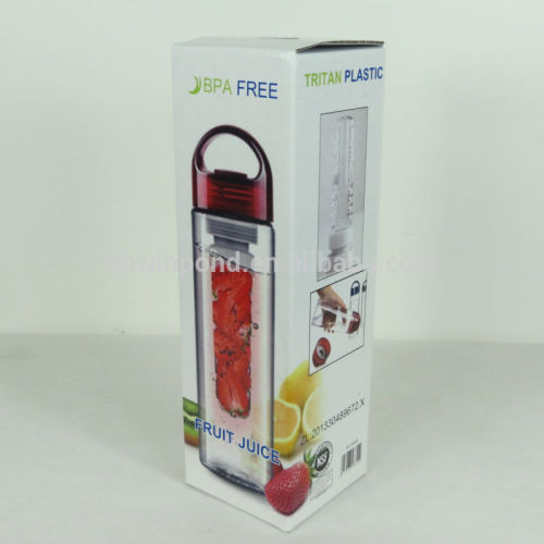 Tritan water bottle with fruit infuser,bottle with tea infuser